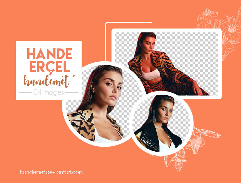 Hande Ercel Png Pack (6) by handemet on DeviantArt