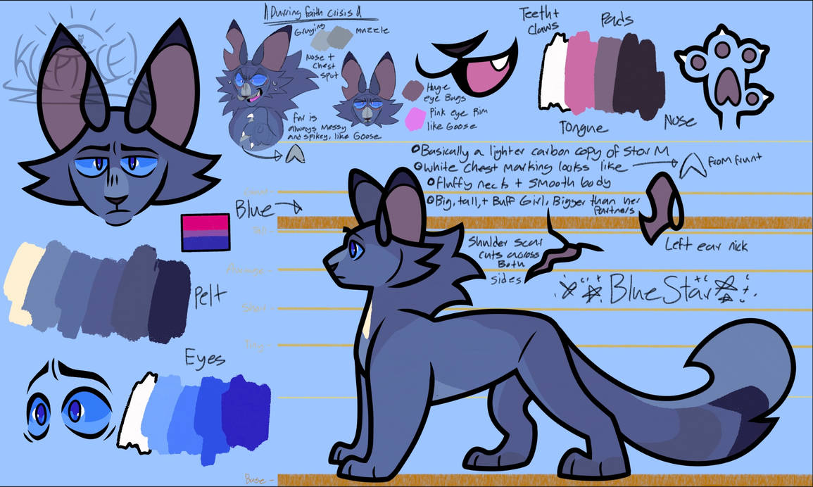 Bluestar Reference by Kleptice on DeviantArt