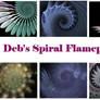 Deb's Spiral Flame Pack 1