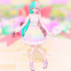 MMD Pastel Elf