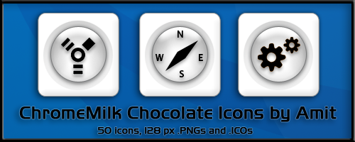 ChromeMilk Chocolate Icons