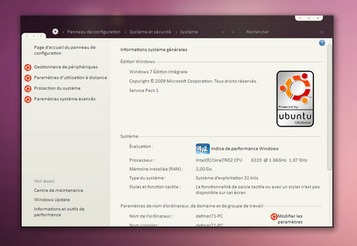 Ubuntu logo for syst info