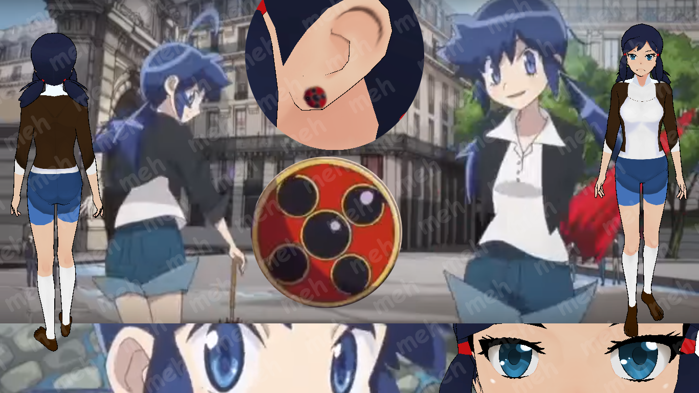 Yandere skin Miriaculous LadyBug - Marinette 1.9