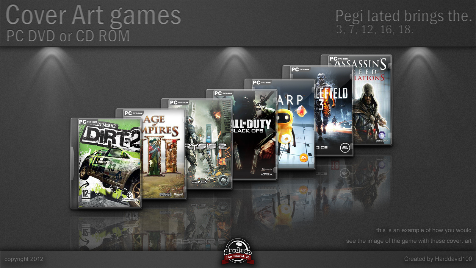 Cover art Games (PSD) by Hard100 on DeviantArt