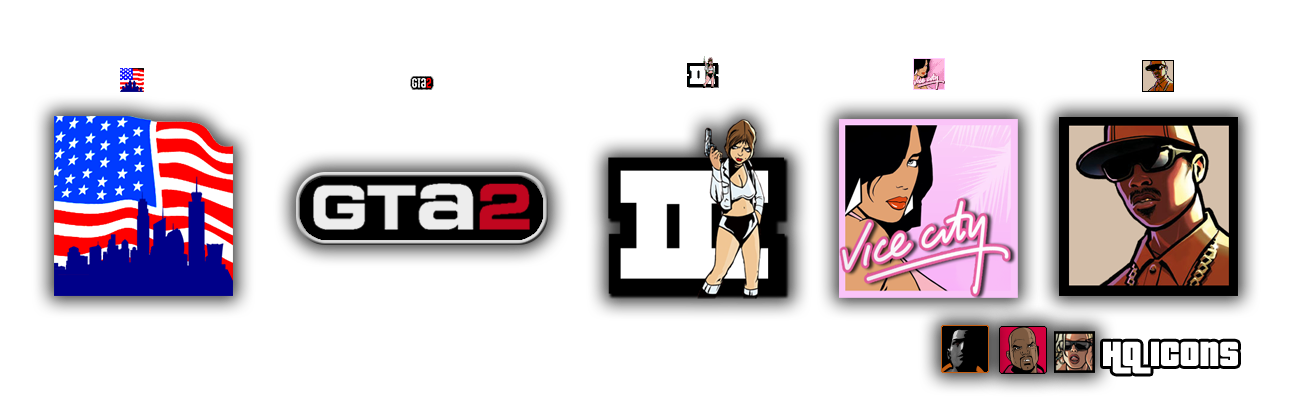 Grand Theft Auto: High Resolution Icons by STATiK-04 on DeviantArt