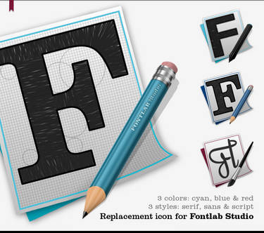 FontLab Studio Icons OS X