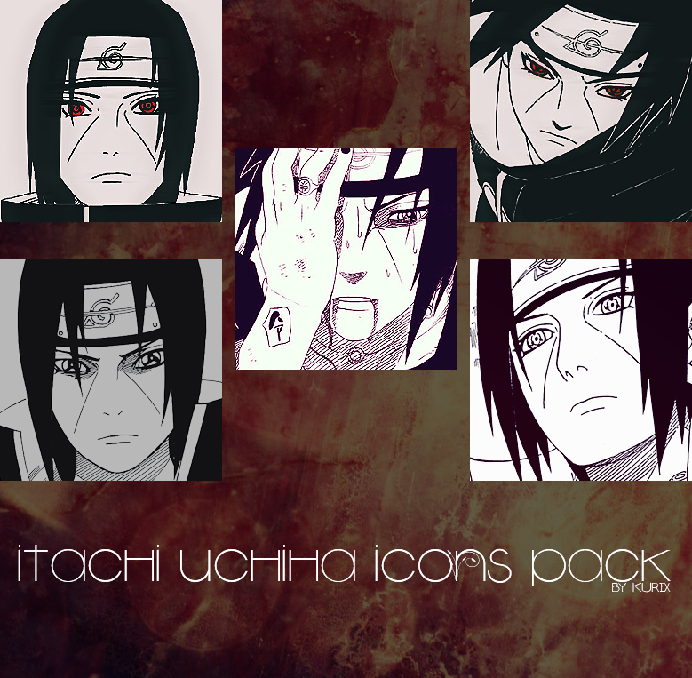 Itachi Uchiha icons pack by KurixXIV on DeviantArt
