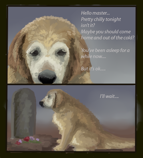 I'll Wait by NostalgicChills on DeviantArt