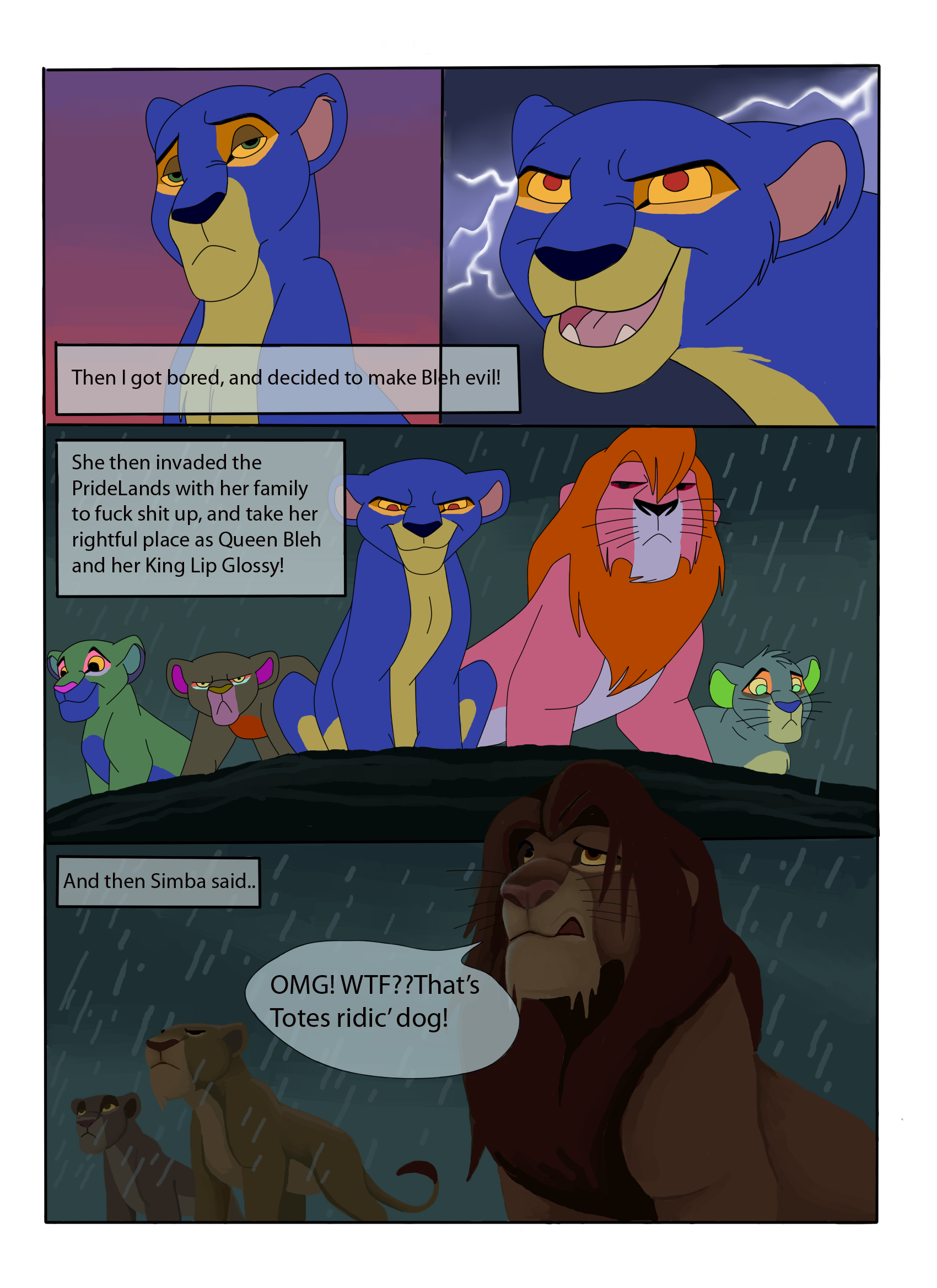You Will Bow To Bleh! by NostalgicChills