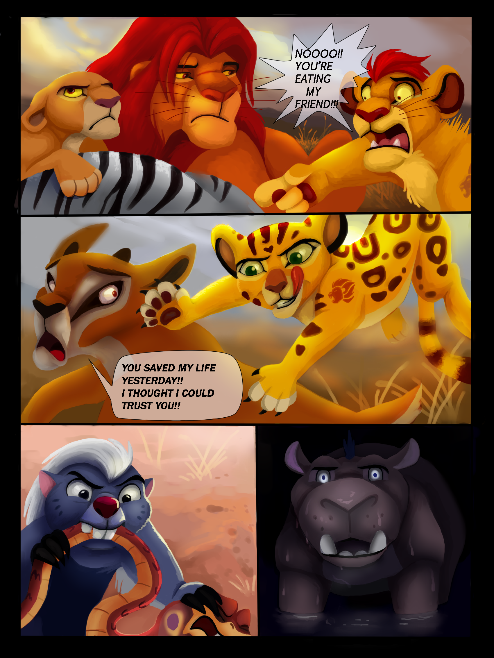 Damn Lion Guard! You Scary!!