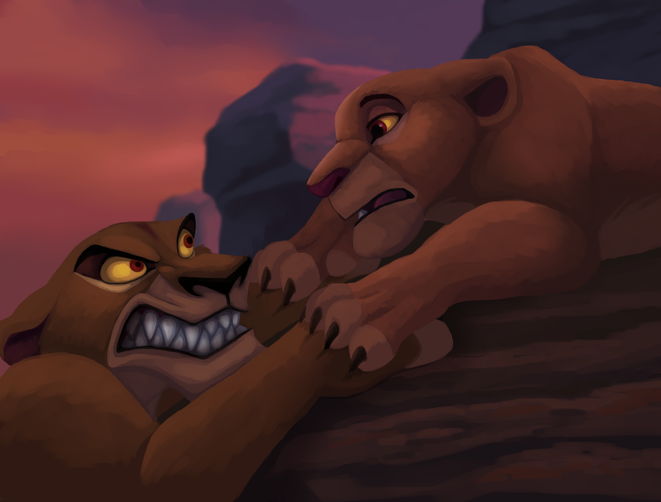 Lion King 2 Zira Human.