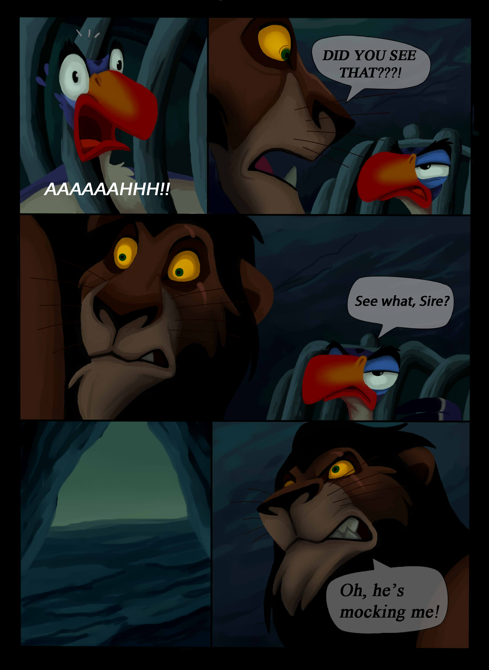 He Watches Over - Page 7 by NostalgicChills