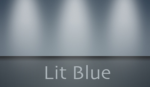 Lit Blue Wallpaper