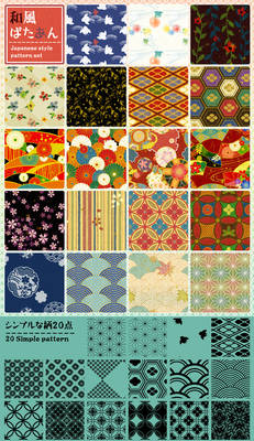 Japanese style pattern