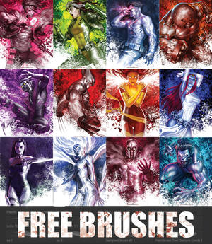 Art of Tu Brushes (X-Men)