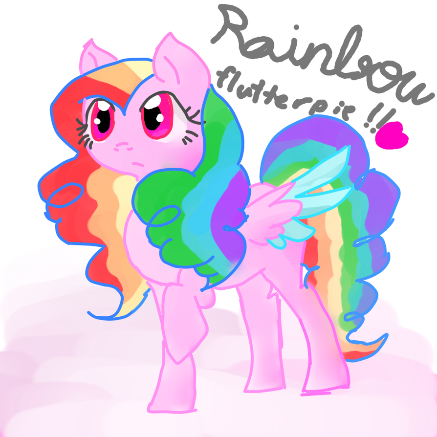 rainbow flutter pie by annaza0000 on DeviantArt