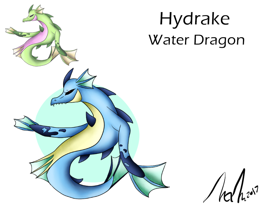 Hydrake by awesome-BLUEBIRD on DeviantArt