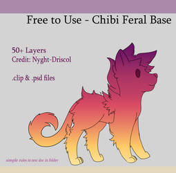 Nyght-Driscol   Chibi Feral Base F2U