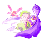 Zoro and Luffy's Adventure (OP - Zelda crossover) by MajorasMasks
