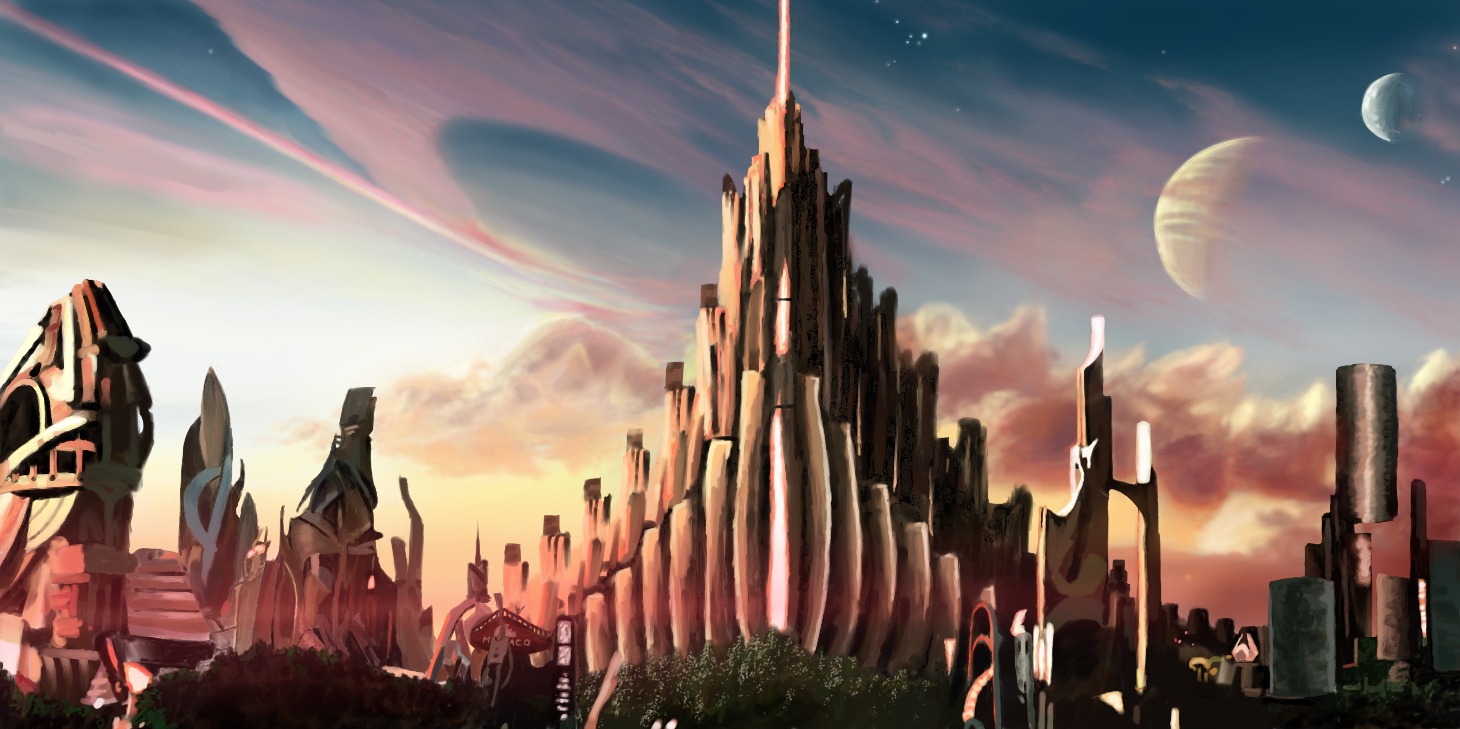 Asgard Landscape by aidanrandwilson