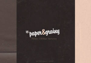 paper and grainy I texture pack