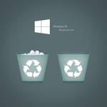 Recycle bin Icon for windows 10 by karara160