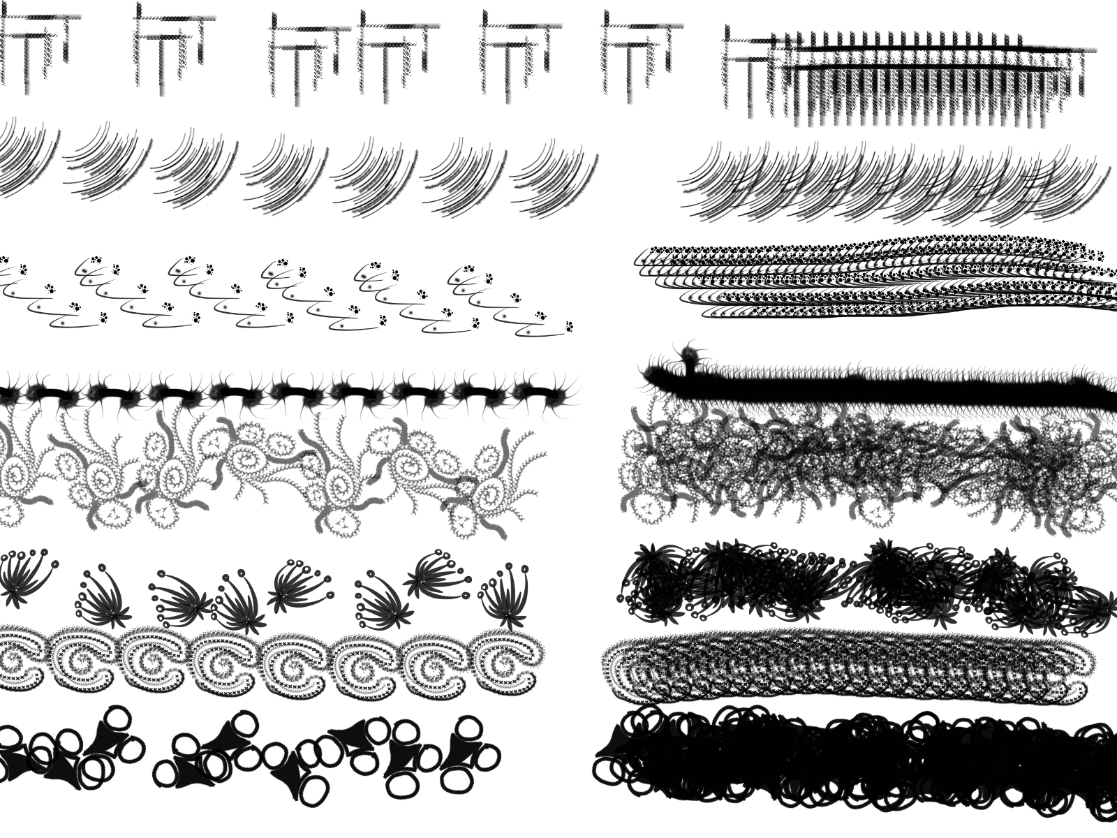 binary brush firealpaca binary brush firealpaca
