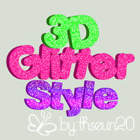 3D Glitter Styles by Sol