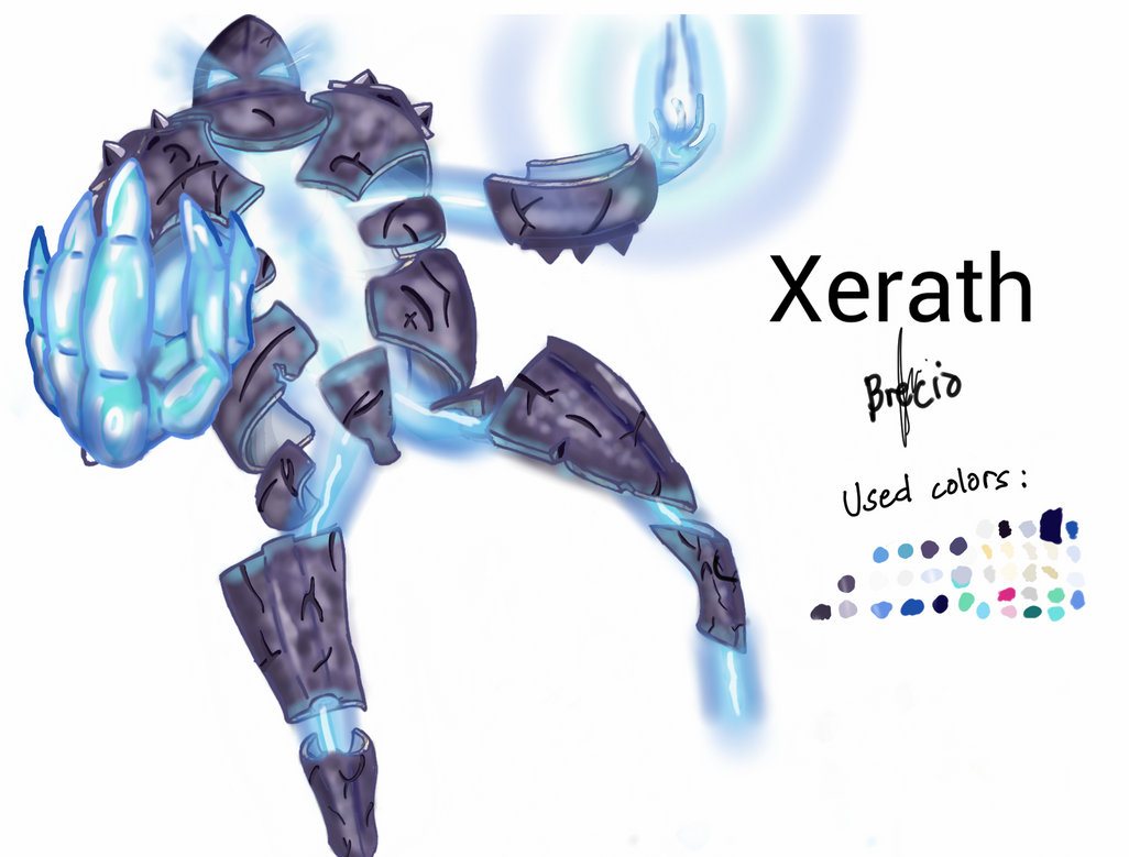 Xerath League of Legends by Fizz12 on DeviantArt