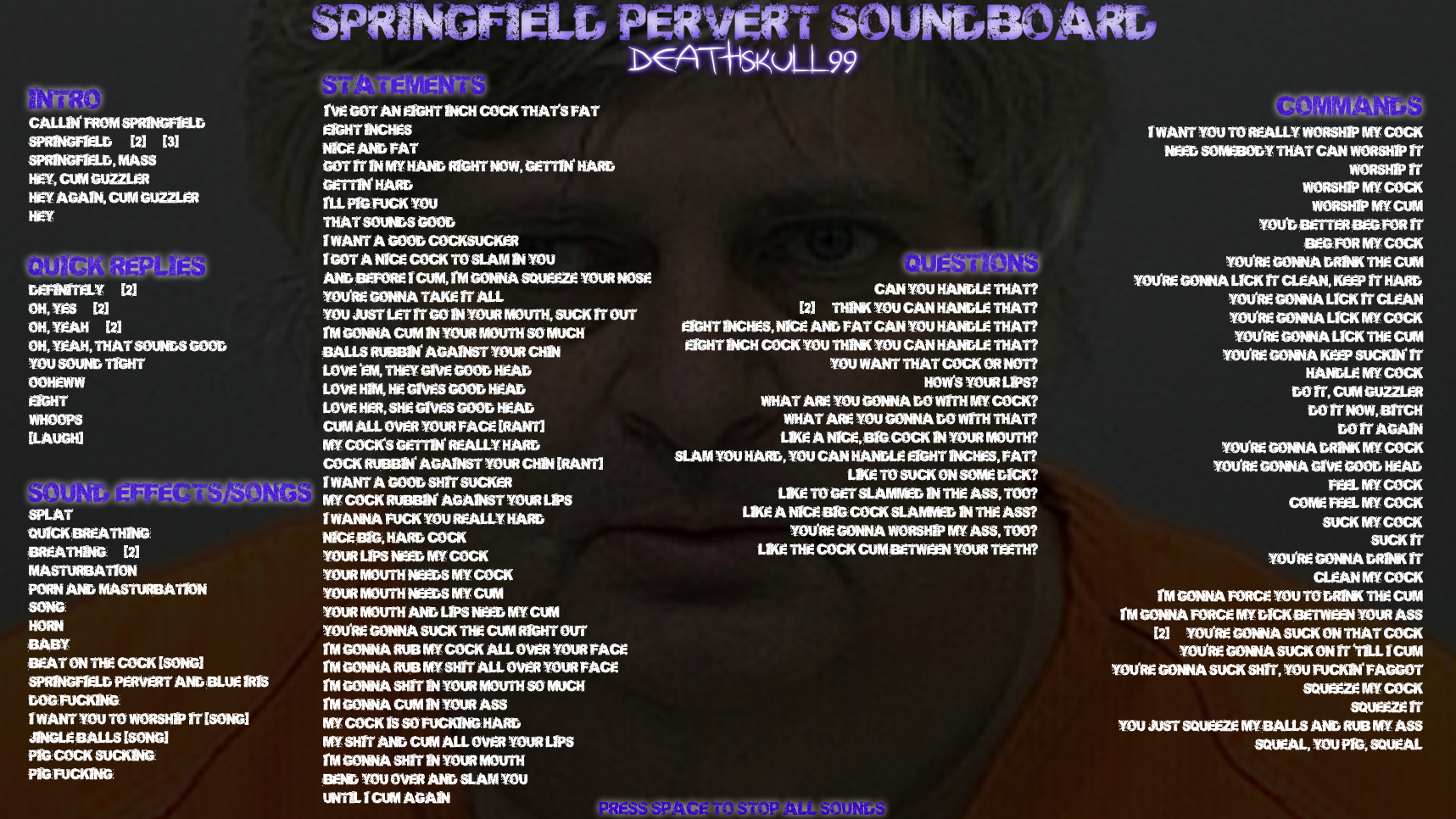 Springfield Pervert by GettinHahd on DeviantArt