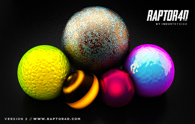 NEW CINEMA 4D MATERIAL PACK! V2 by Industrykidz