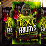 Toxic Hip Hop Flyer Template PSD