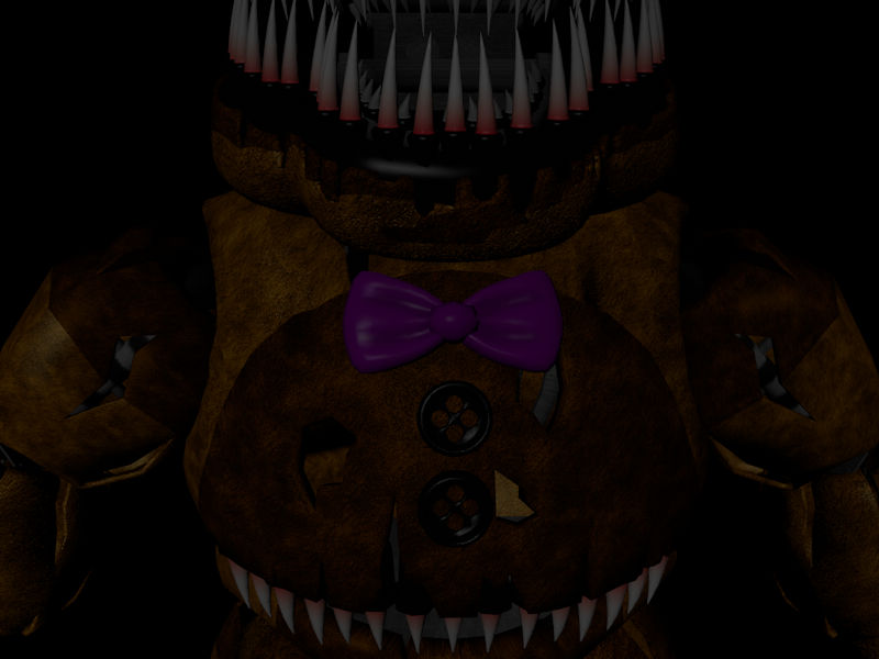 (cinema4d fnaf )Nightmare Fredbear Teaser by LucasGamer1641 on DeviantArt
