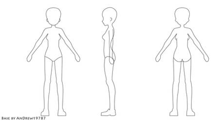 Templates Model Sheets On 3d Anime Deviantart