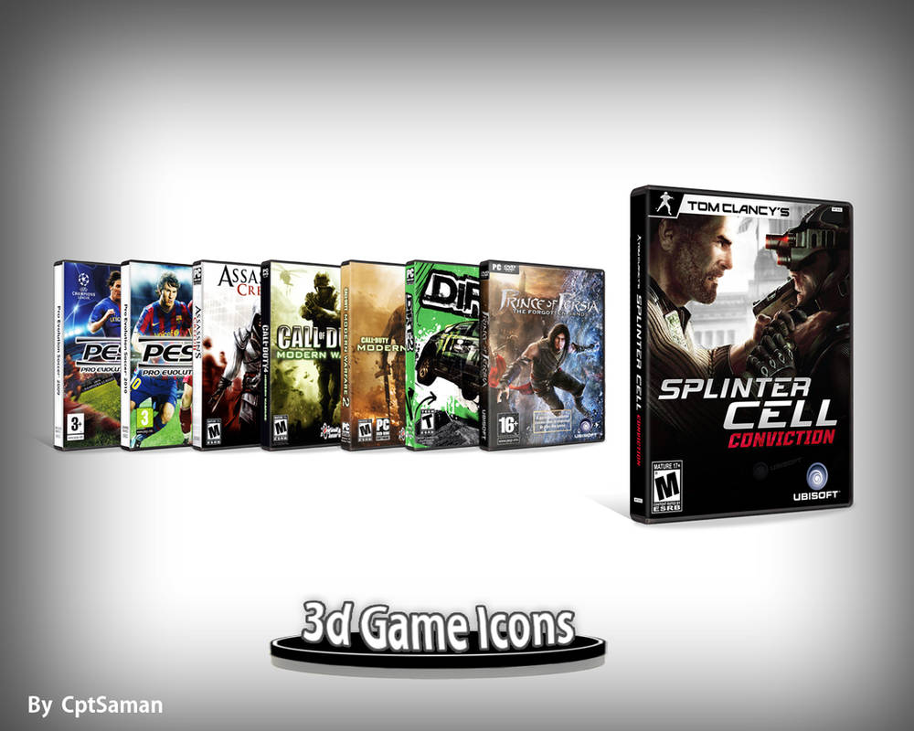 3d Game Box Icon By Cptsaman On Deviantart