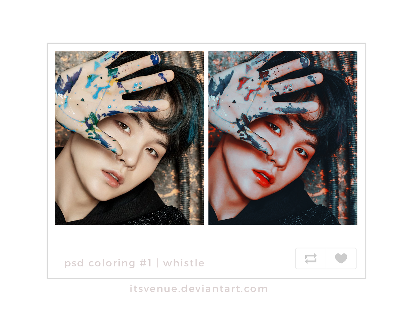 PSD COLORING #1 | Whistle by itsvenue on DeviantArt
