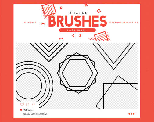 .shapes brushes #17