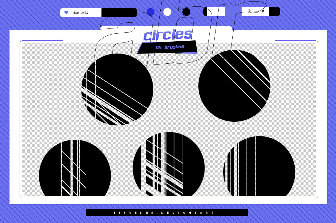 .circles brushes #34 by itsvenue on DeviantArt