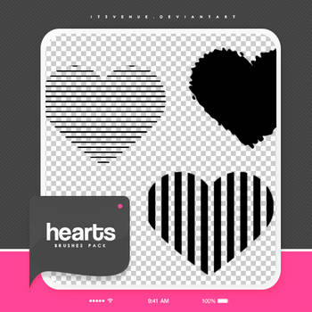 .hearts brushes #67