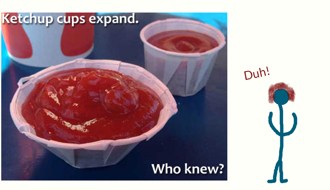 The Truth about Ketchup Cups by EarWaxKid on DeviantArt