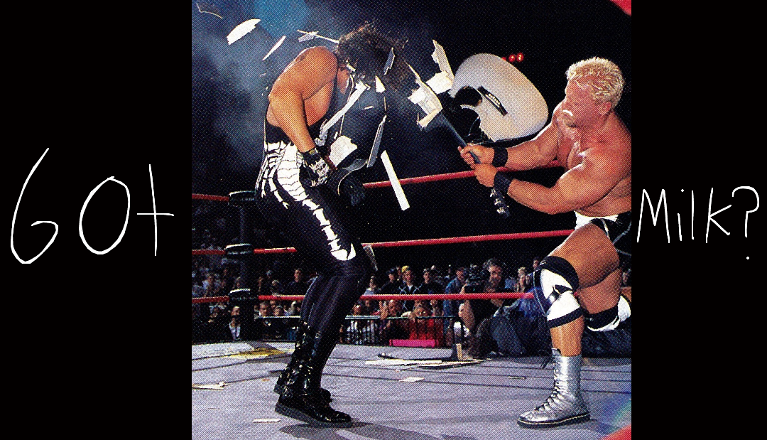 Jeff Jarrett's Got Milk? Ad