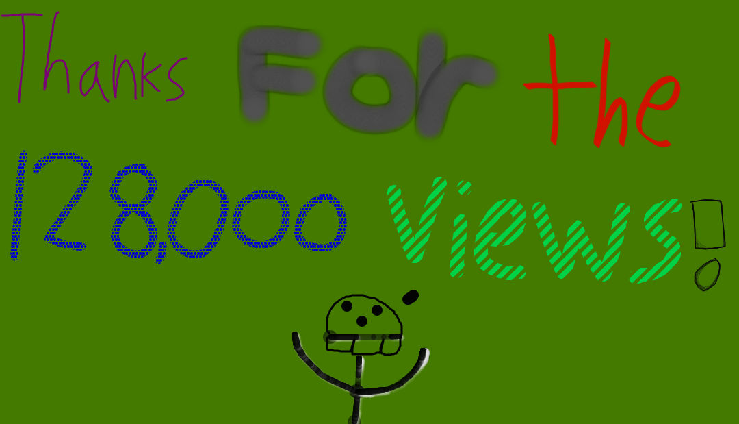 Thanks for the 128000 Views by EarWaxKid on DeviantArt