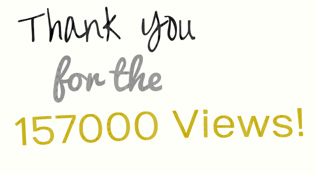 Thank You for the 157000 Views