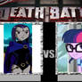 Death Battle-Raven vs Twilight Sparkle