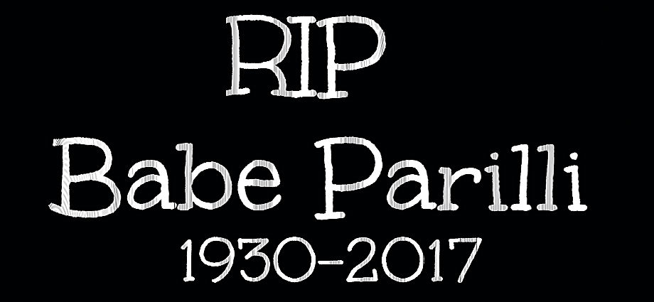 RIP Babe Parilli 1930-2017 by EarWaxKid on DeviantArt