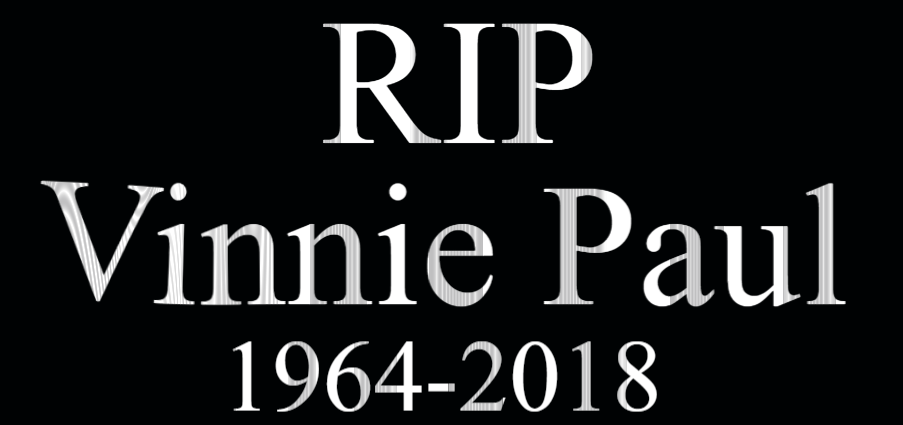 Rip Vinnie Paul 1964 2018 By Earwaxkid On Deviantart