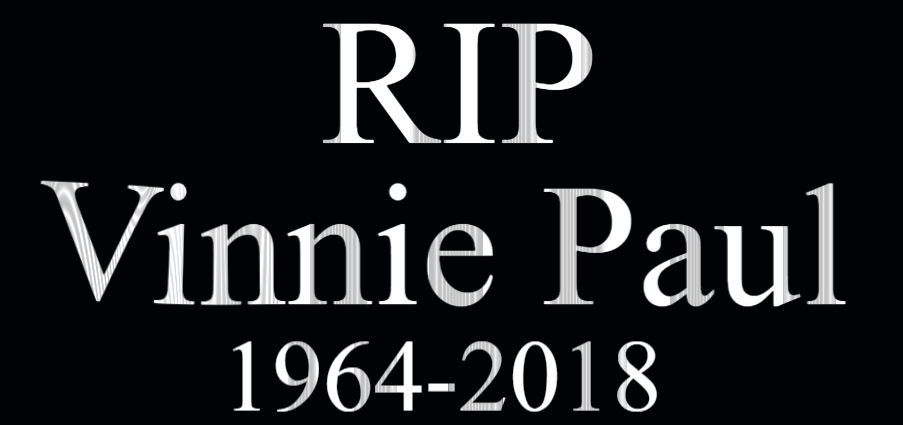 Rip Vinnie Paul 1964 2018 By Earwaxkid On Deviantart