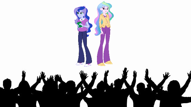 Boys Worship Celestia and Luna by EarWaxKid on DeviantArt