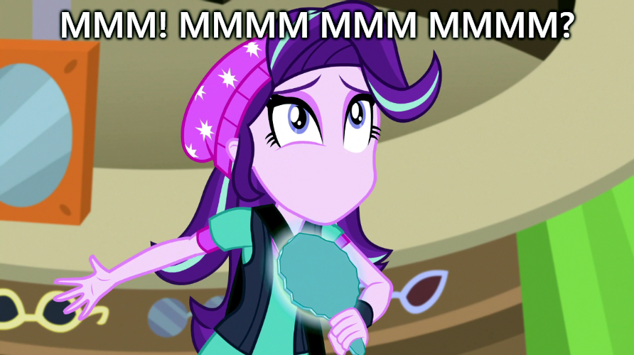 Starlight Glimmer Noseless and Speechless by EarWaxKid on DeviantArt