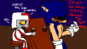 Sonic EXE in a nutshell by TheSonicResource on DeviantArt